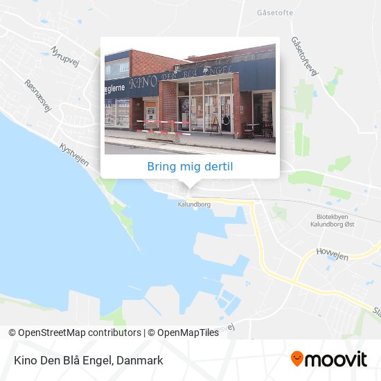 Kino Den Blå Engel kort