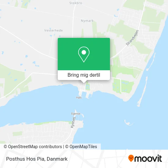 Posthus Hos Pia kort
