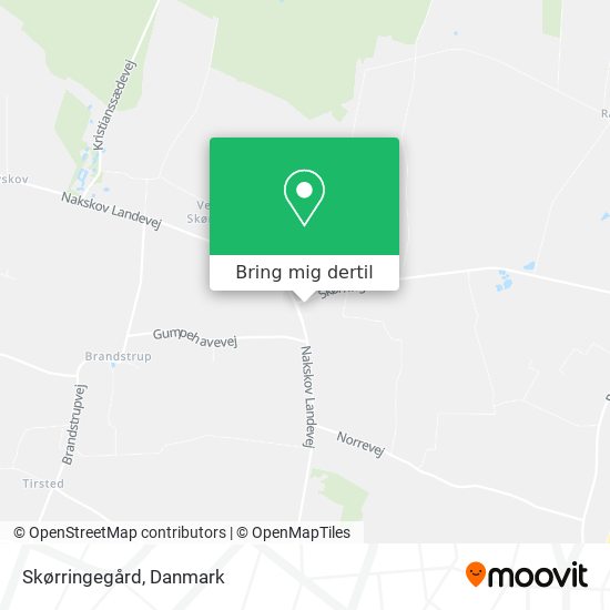 Skørringegård kort