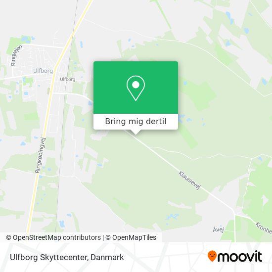 Ulfborg Skyttecenter kort