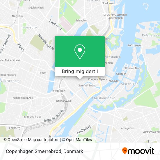 Copenhagen Smørrebrød kort