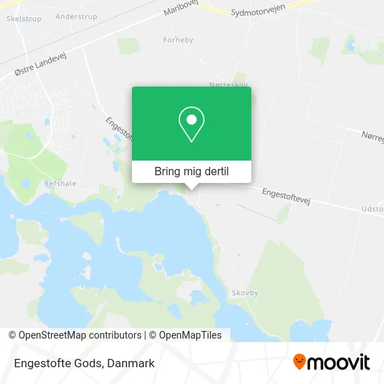 Engestofte Gods kort