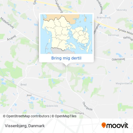 Vissenbjerg kort