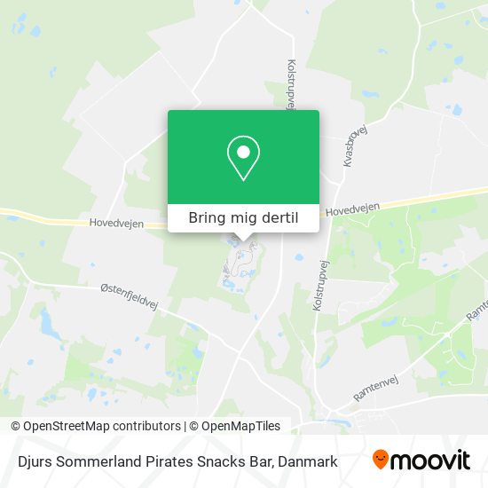 Djurs Sommerland Pirates Snacks Bar kort