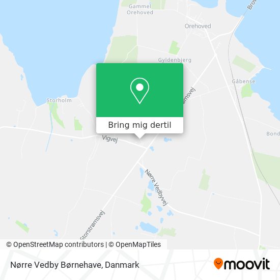 Nørre Vedby Børnehave kort