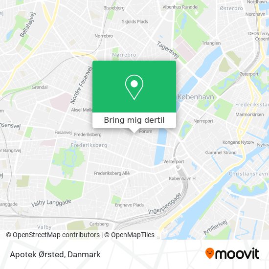 Apotek Ørsted kort