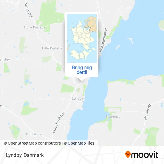 Lyndby kort