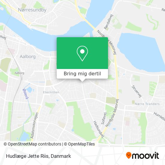 Hudlæge Jette Riis kort