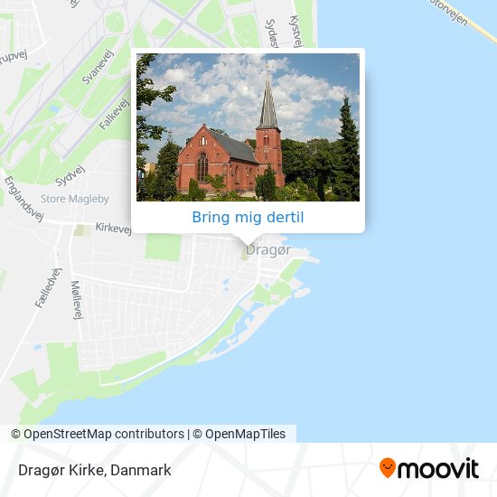 Dragør Kirke kort