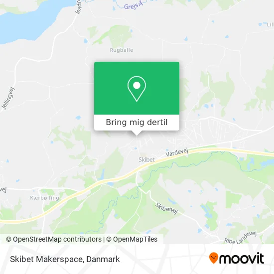 Skibet Makerspace kort