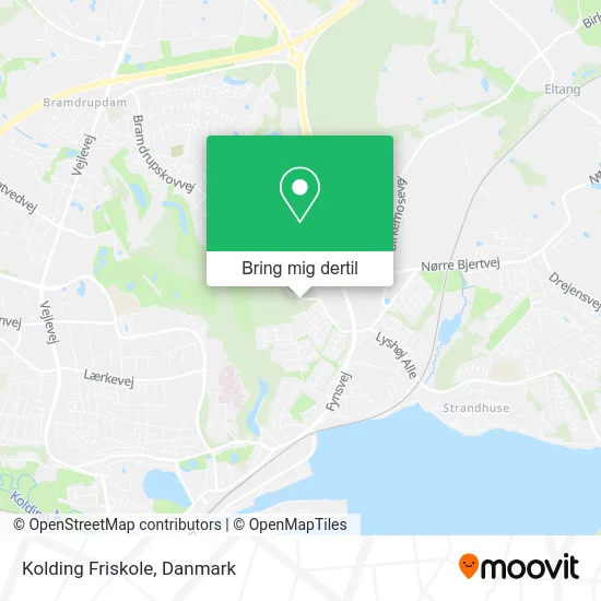 Kolding Friskole kort