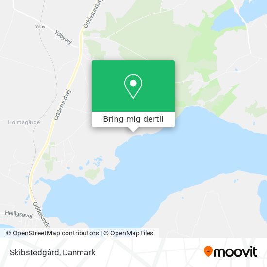 Skibstedgård kort
