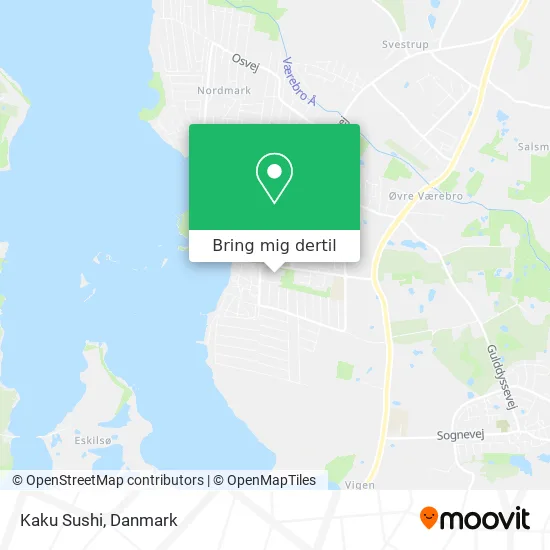 Kaku Sushi kort