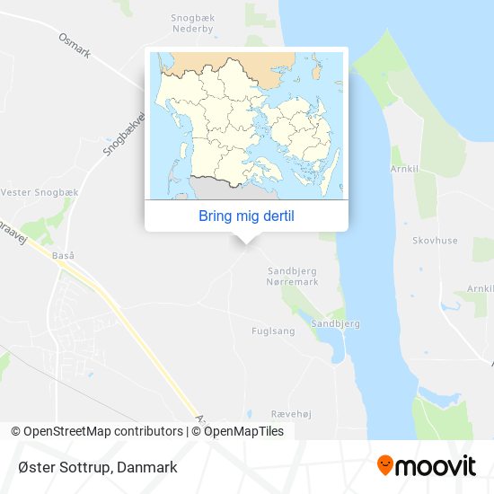 Øster Sottrup kort