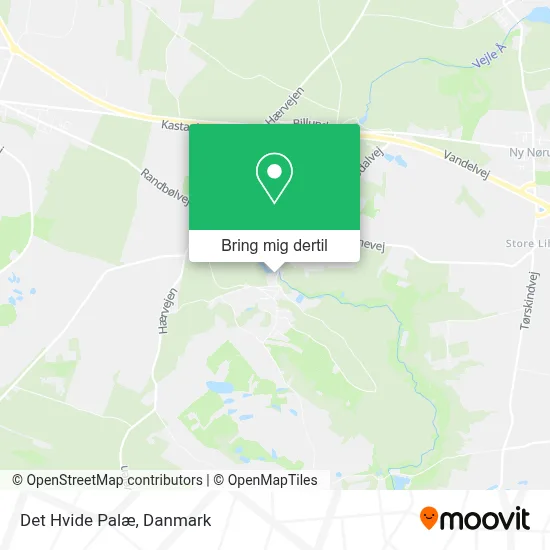 Det Hvide Palæ kort