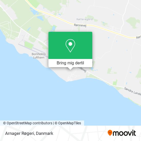 Arnager Røgeri kort