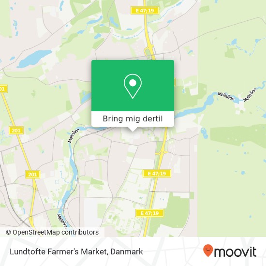 Lundtofte Farmer's Market kort