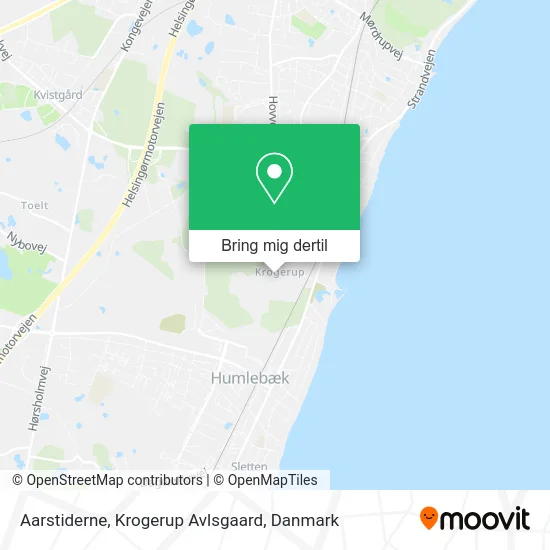 Aarstiderne, Krogerup Avlsgaard kort