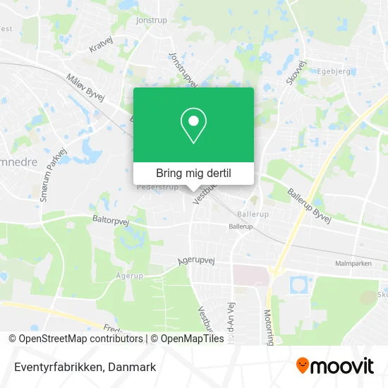 Eventyrfabrikken kort