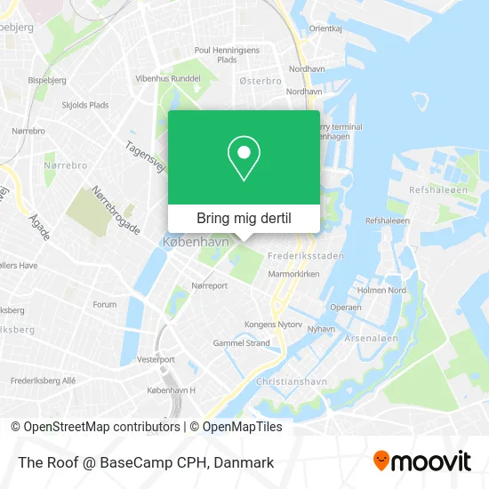 The Roof @ BaseCamp CPH kort