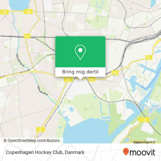Copenhagen Hockey Club kort