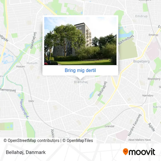 Bellahøj kort