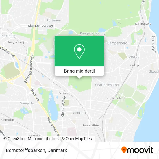 Bernstorffsparken kort