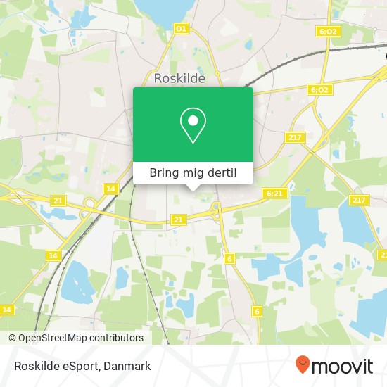 Roskilde eSport kort