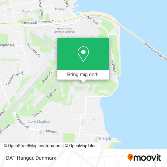 DAT Hangar kort