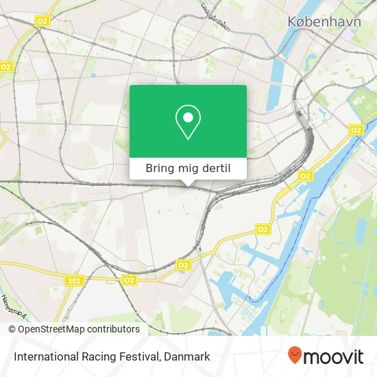 International Racing Festival kort