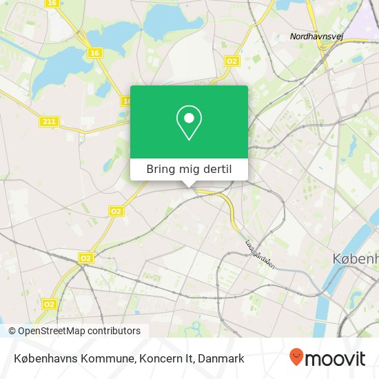 Københavns Kommune, Koncern It kort