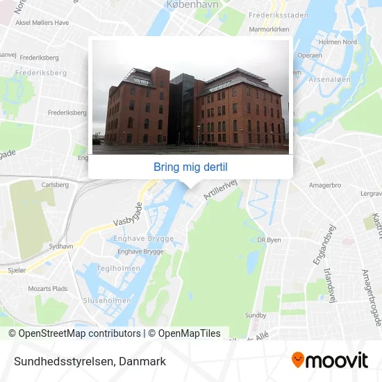 Sundhedsstyrelsen kort