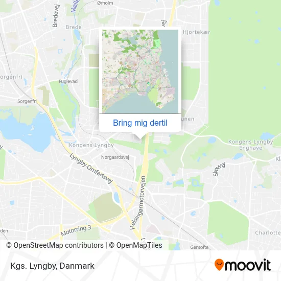 Kgs. Lyngby kort
