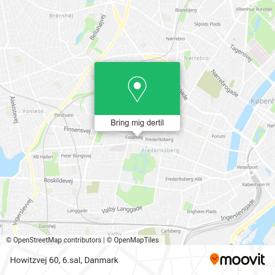 Howitzvej 60, 6.sal kort