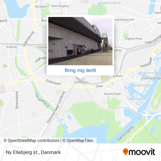 Ny Ellebjerg st. kort