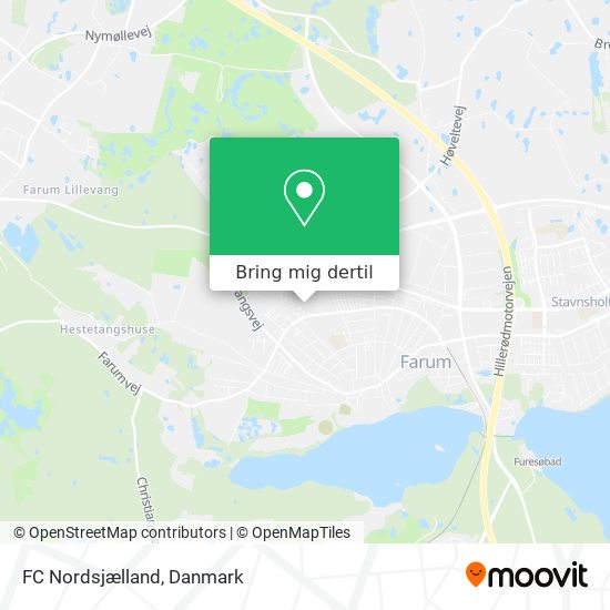FC Nordsjælland kort
