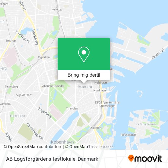 AB Løgstørgårdens festlokale kort