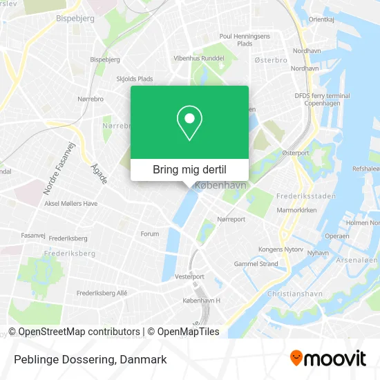 Peblinge Dossering kort