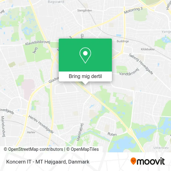 Koncern IT - MT Højgaard kort