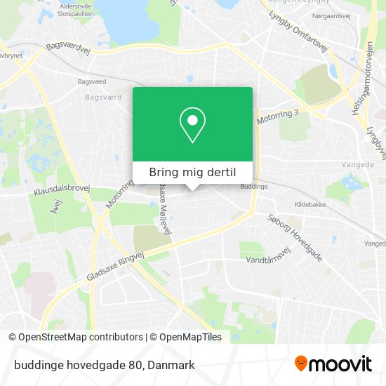 buddinge hovedgade 80 kort