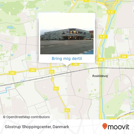 Glostrup Shoppingcenter kort