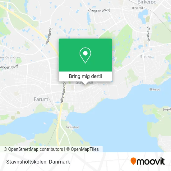 Stavnsholtskolen kort