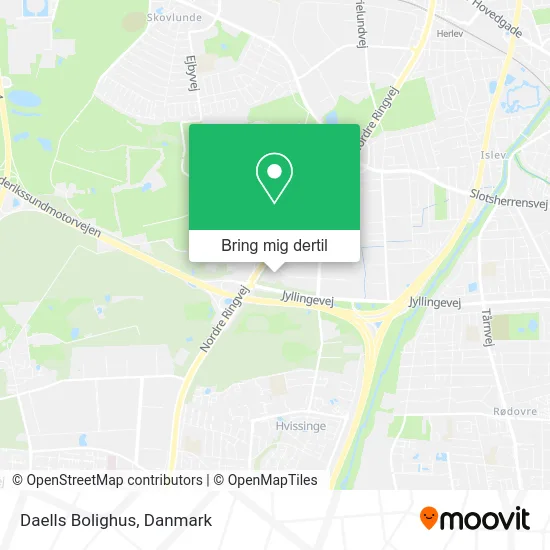Daells Bolighus kort