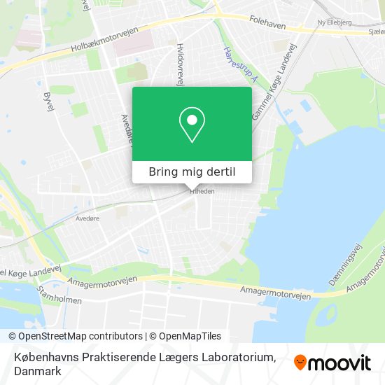 Københavns Praktiserende Lægers Laboratorium kort