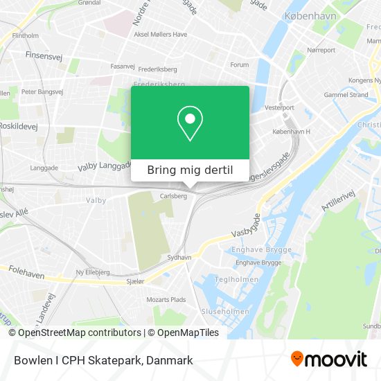 Bowlen I CPH Skatepark kort