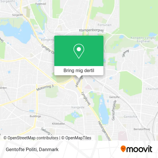 Gentofte Politi kort