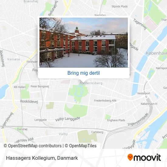 Hassagers Kollegium kort