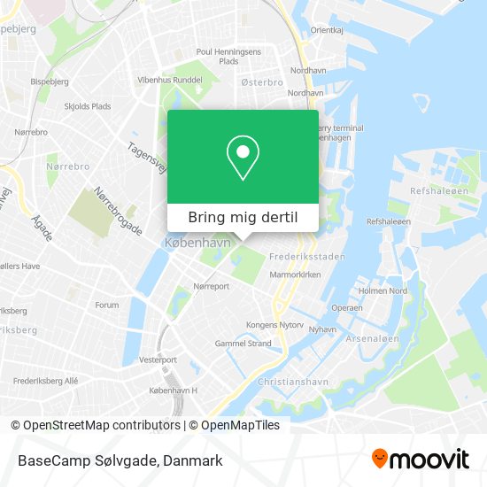 BaseCamp Sølvgade kort