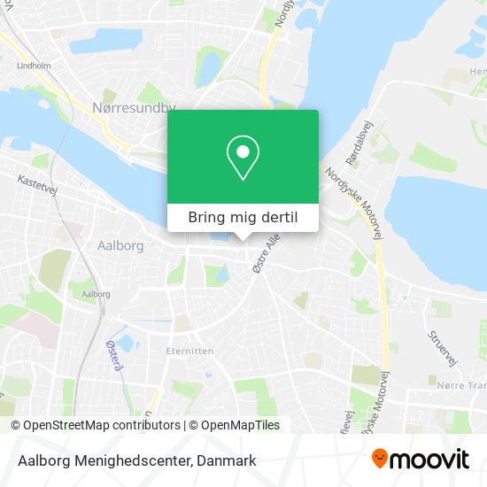 Aalborg Menighedscenter kort