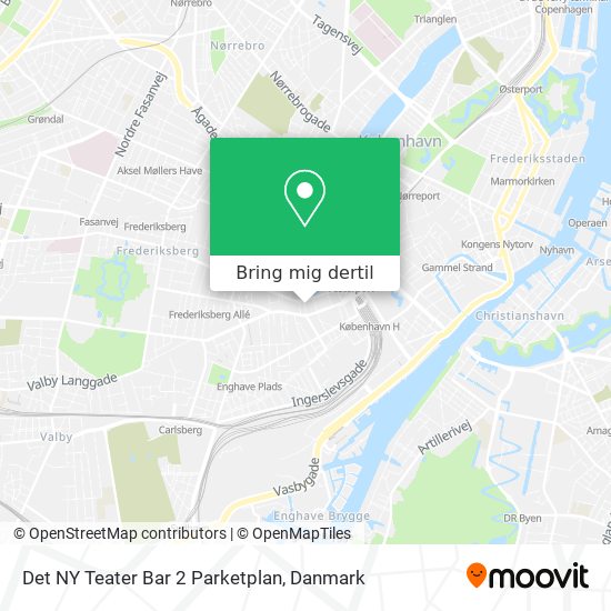 Det NY Teater Bar 2 Parketplan kort